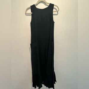 Black vintage Valentino Dress made in Italy